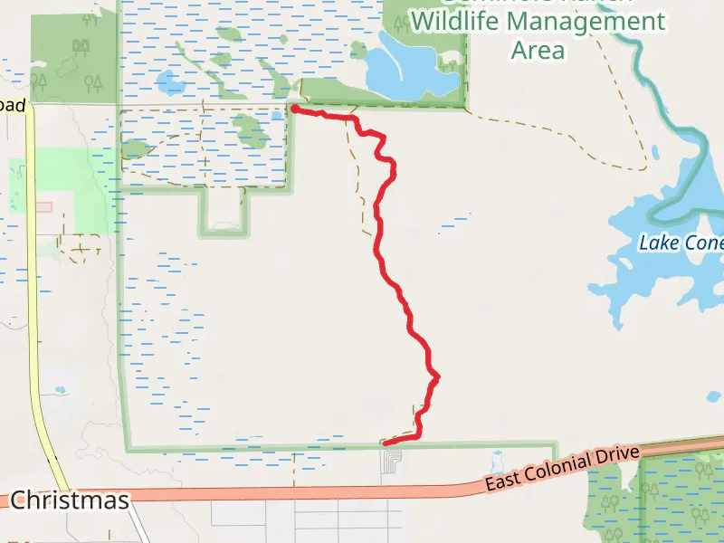Blue Trail and Florida Trail