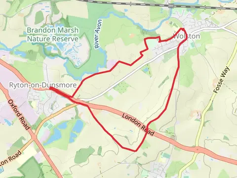 Wolston to Ryton on Dunsmore Loop