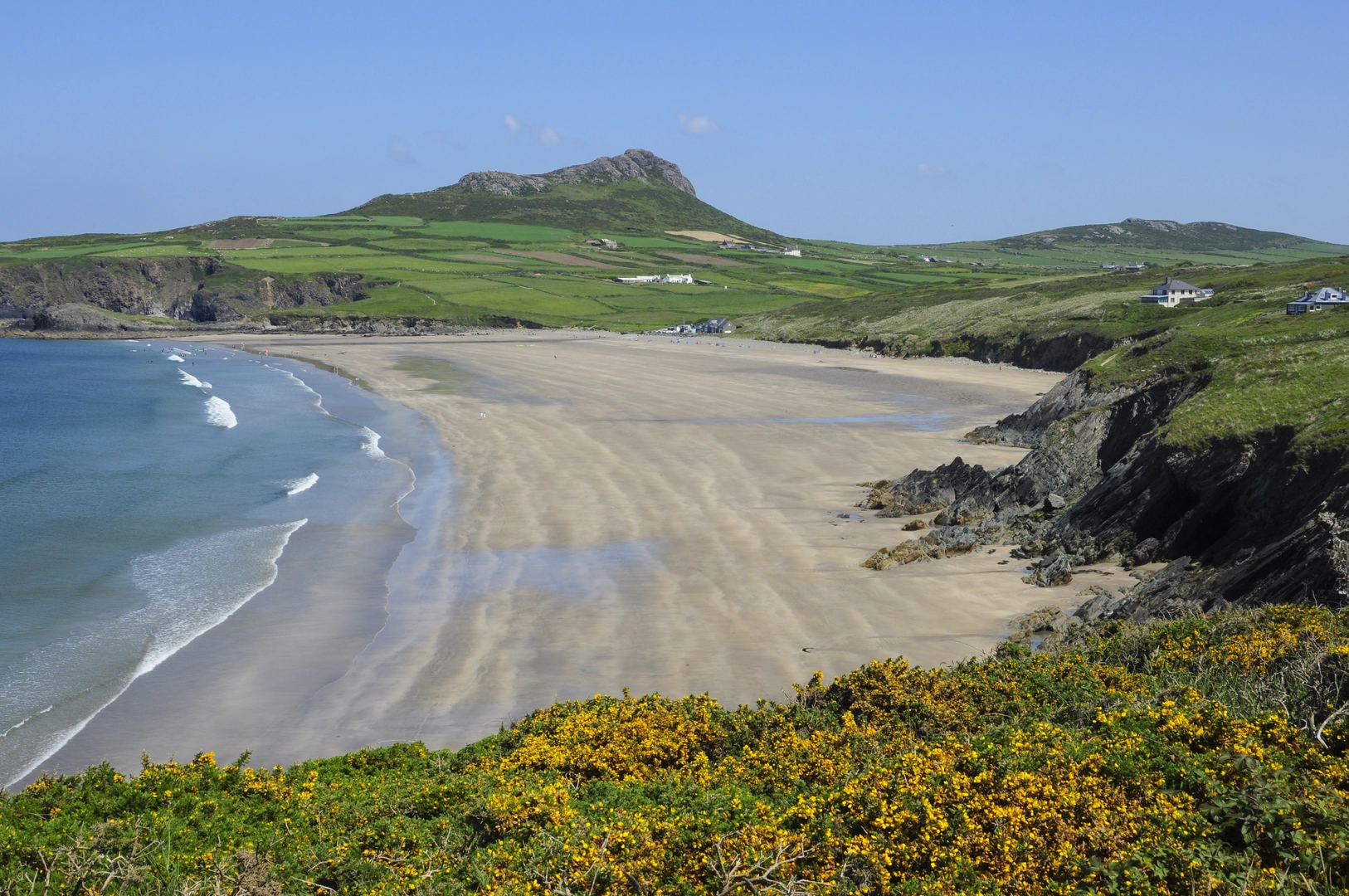 An image depicting the trail St Davids Head - Short Walk and its surrounding area.