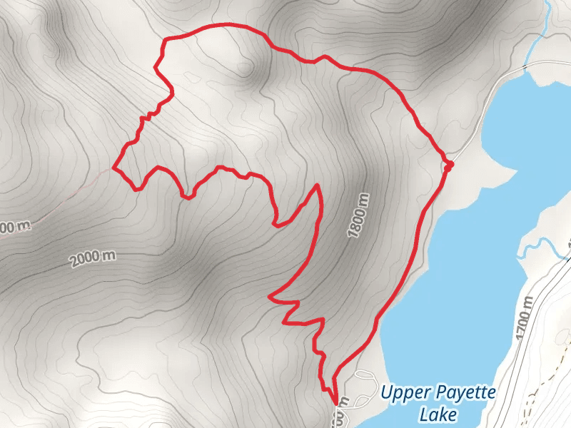 Deep Creek Trail and Upper Payette Lake Connector Loop