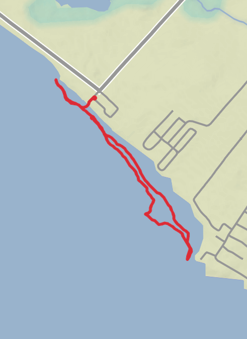 Queens County Hiking mobile static map
