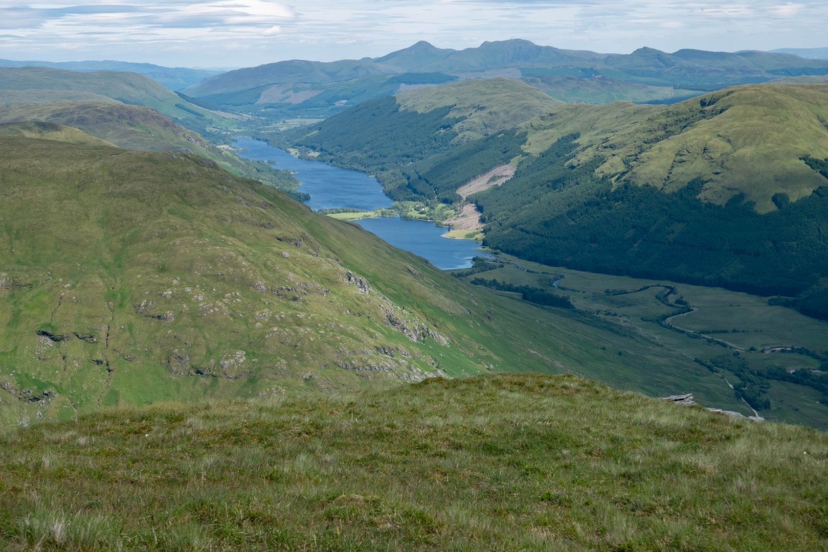 An image depicting the trail Beinn Tulaichean and its surrounding area.