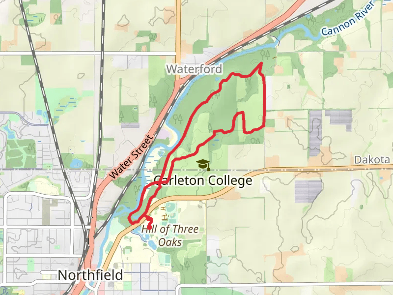 Umbanhowar Knob and Carleton Arboretum Loop Trail