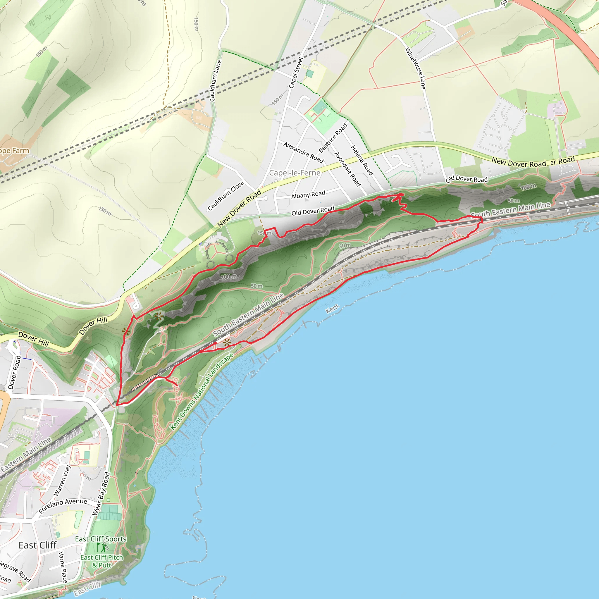 The Warren Loop mobile static map