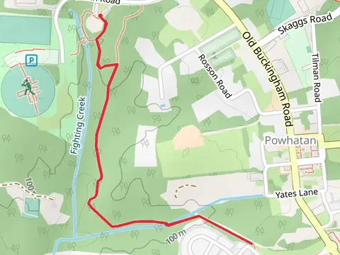 Ampitheater and Lower Fighting Creek Trail