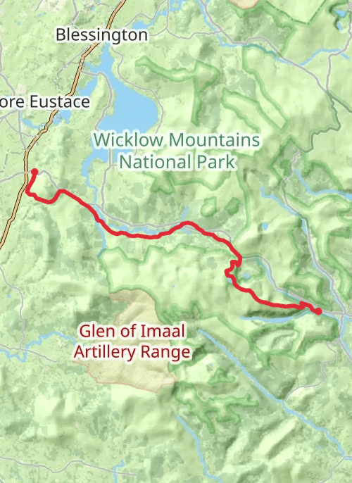 St. Kevin's Way +Camaderry Haute option mobile static map