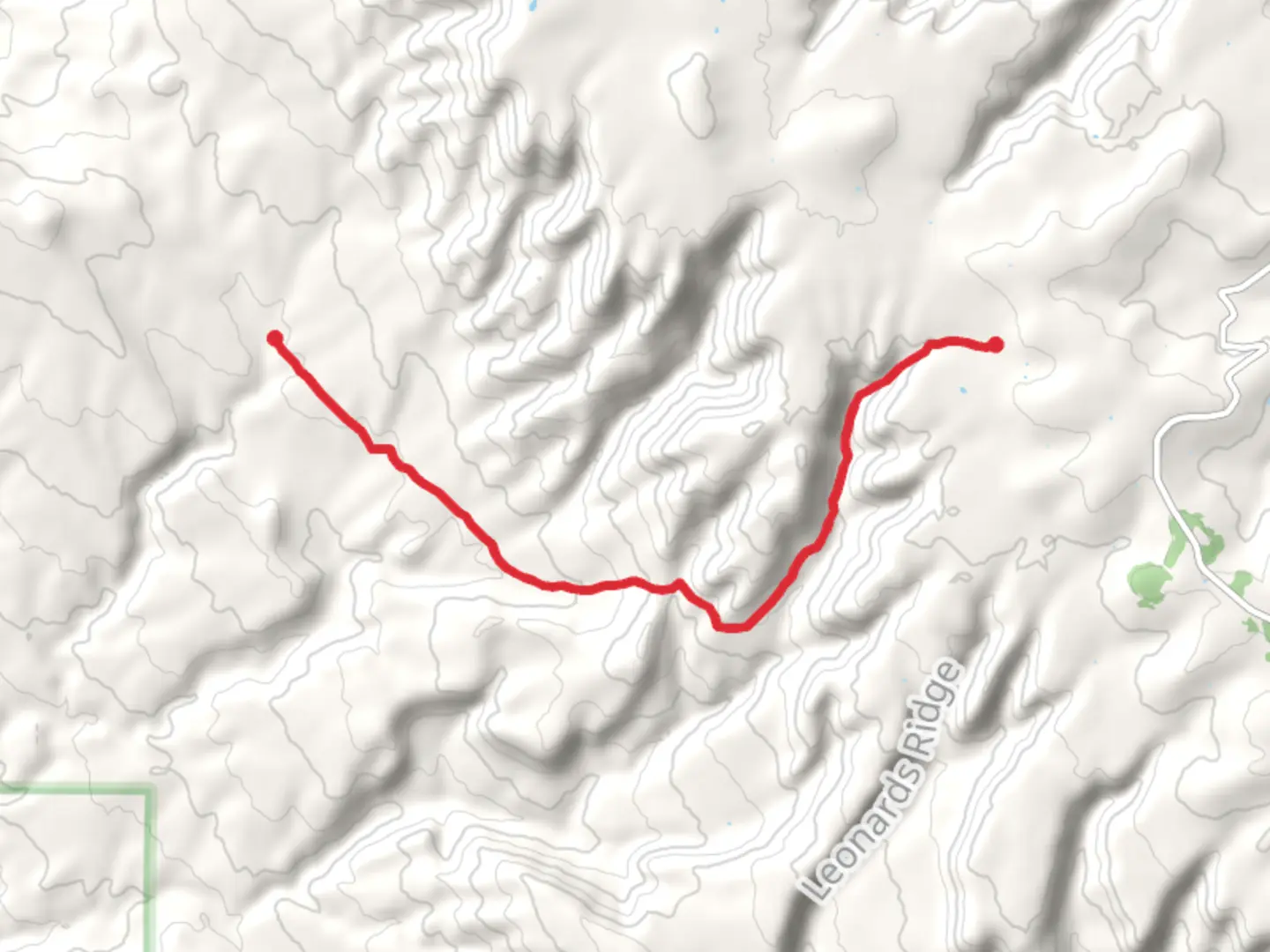 An image depicting the trail Ute Creek Trail and its surrounding area.