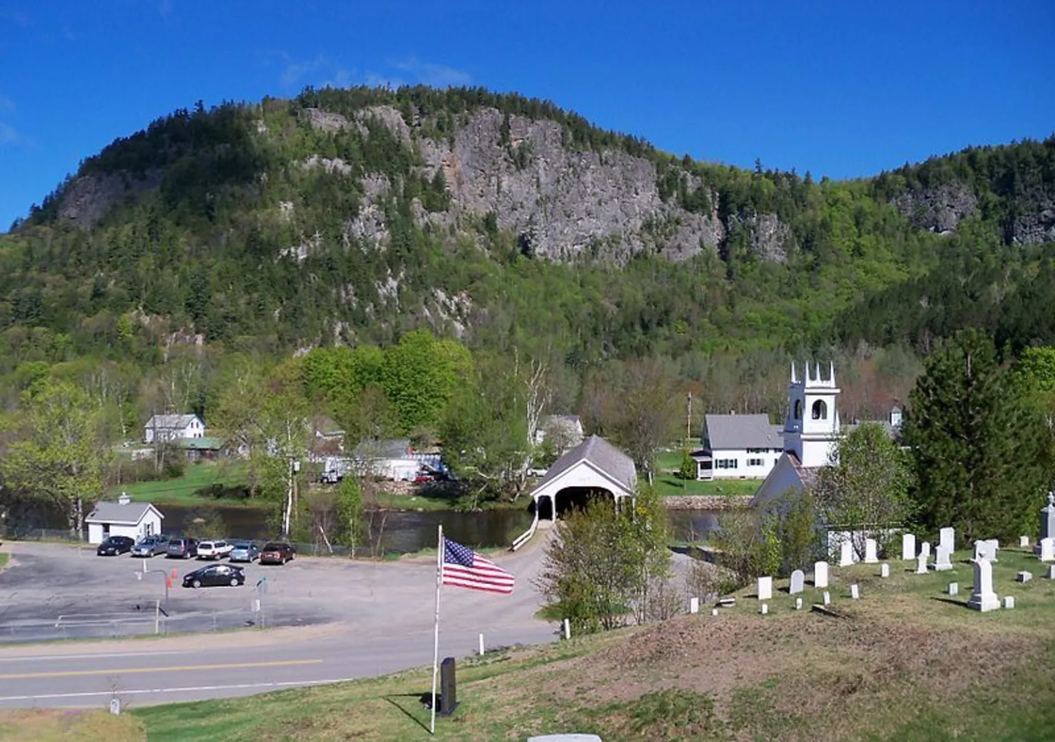 An image depicting the trail Devil's Hopyard via Cohos Trail and its surrounding area.