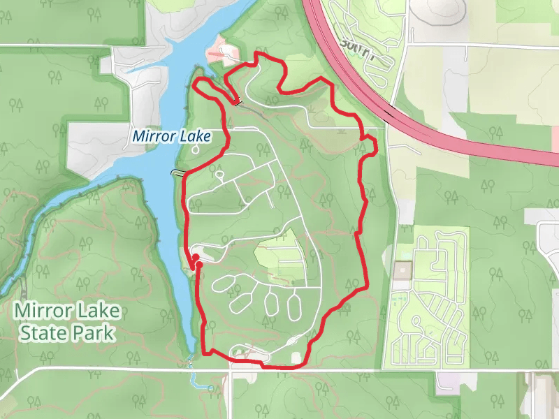 Ishnala Trail and Echo Rock Trail Loop