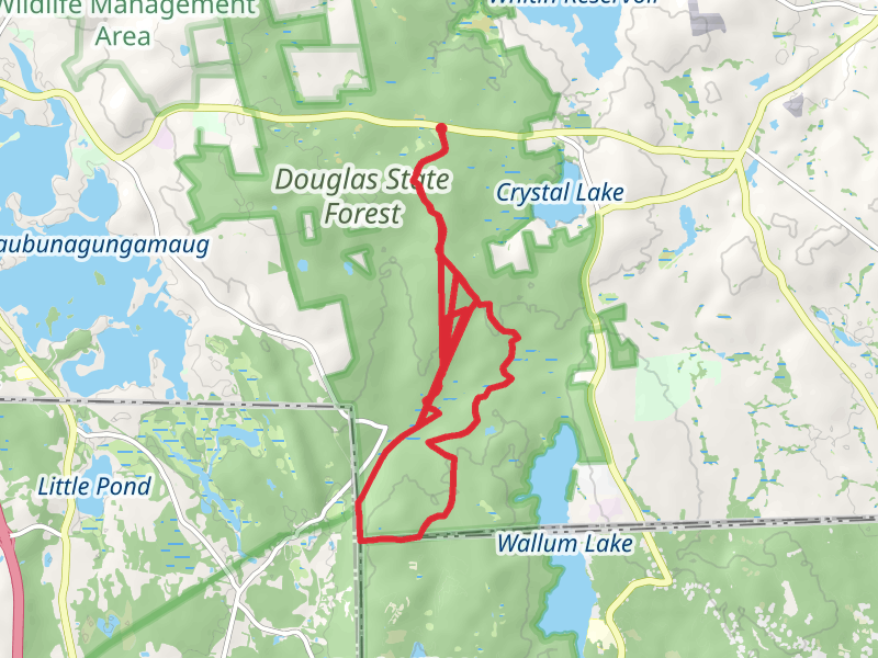 Rocky Brook and Midstate Loop Trail