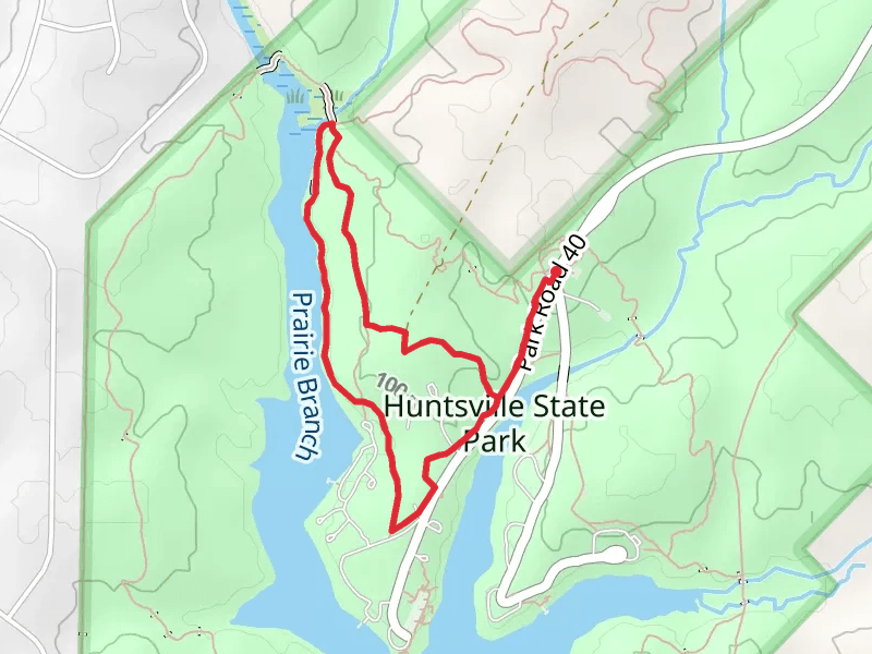 Dogwood and Prairie Branch Loop Trail