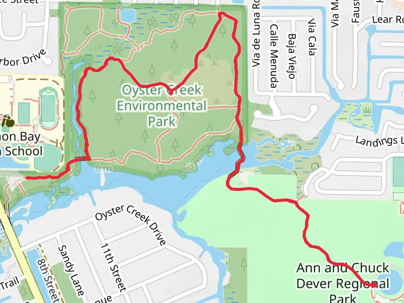 Orange-Red-Green Trail