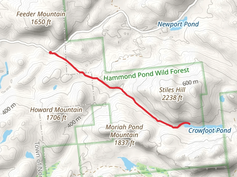 Crowfoot Pond Trail