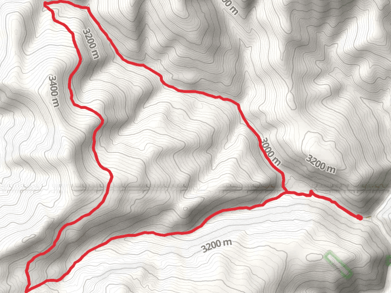 Rosebud Gulch and Deadman Gulch Loop Trail