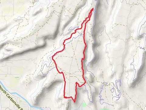 Luke's Trail and Knot Pete's Rim Loop