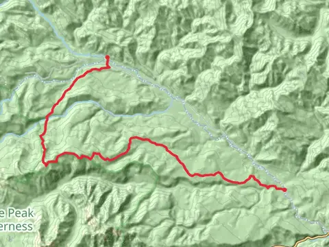 Middle Fork and Sand Creek Trail