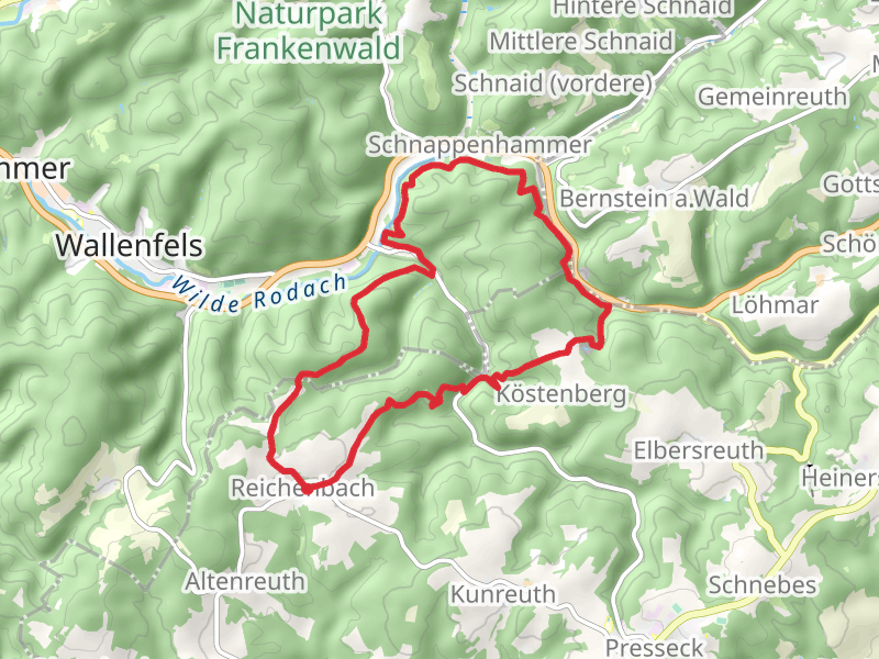 Durch dir Koesten and Flosslaenden Weg