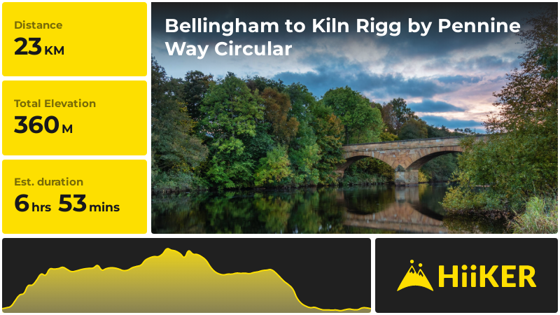 Bellingham to Kiln Rigg by Pennine Way Circular | Northumberland | Eng
