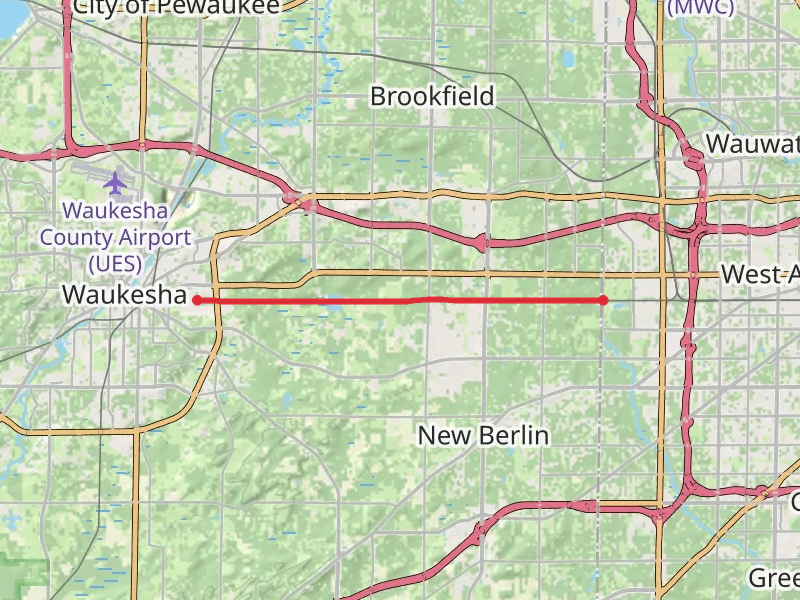 New Berlin Trail