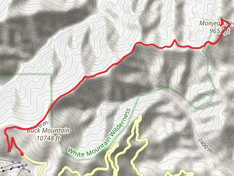 Monjeau Peak via Crest Trail