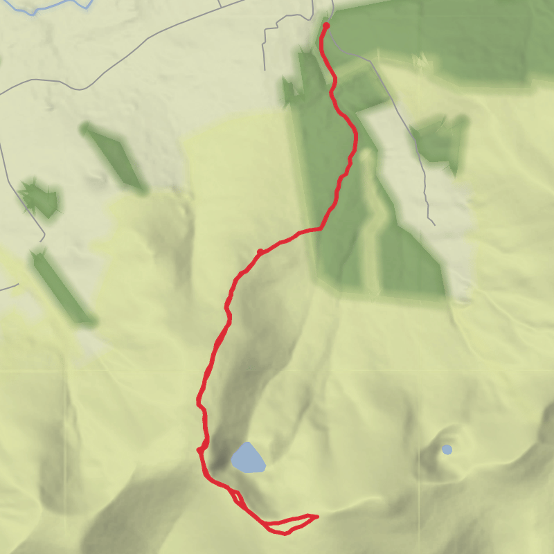 A map preview of the recording Untitled recording.