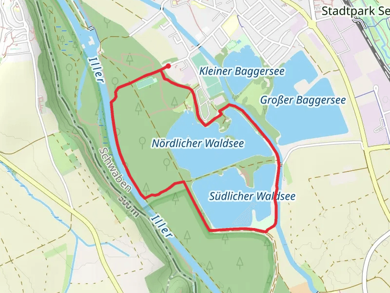 Nördlicher and Südlicher Waldsee Loop
