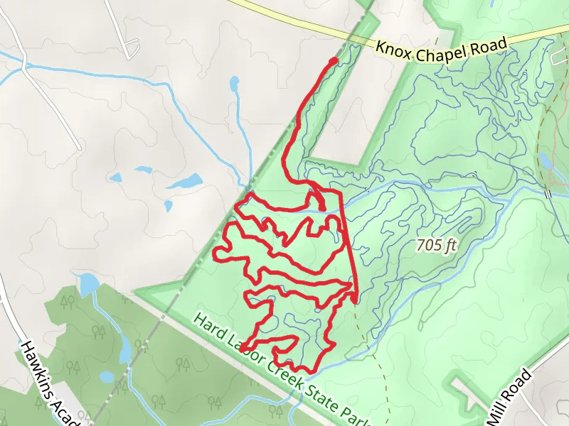 Green Loop - Knox Chapel Road