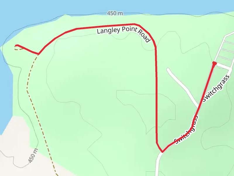 Langley Point Road Walk