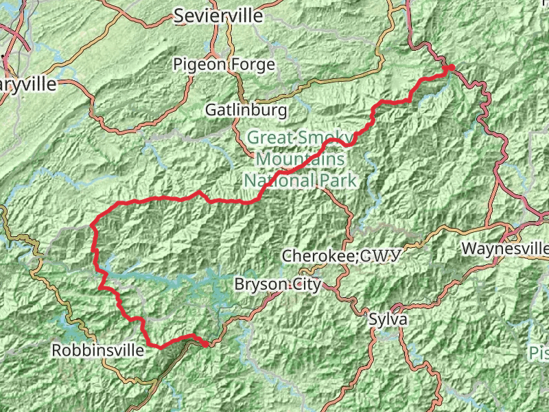 Appalachian Trail Section Hike - Nantahala Gorge To Davenport Gap