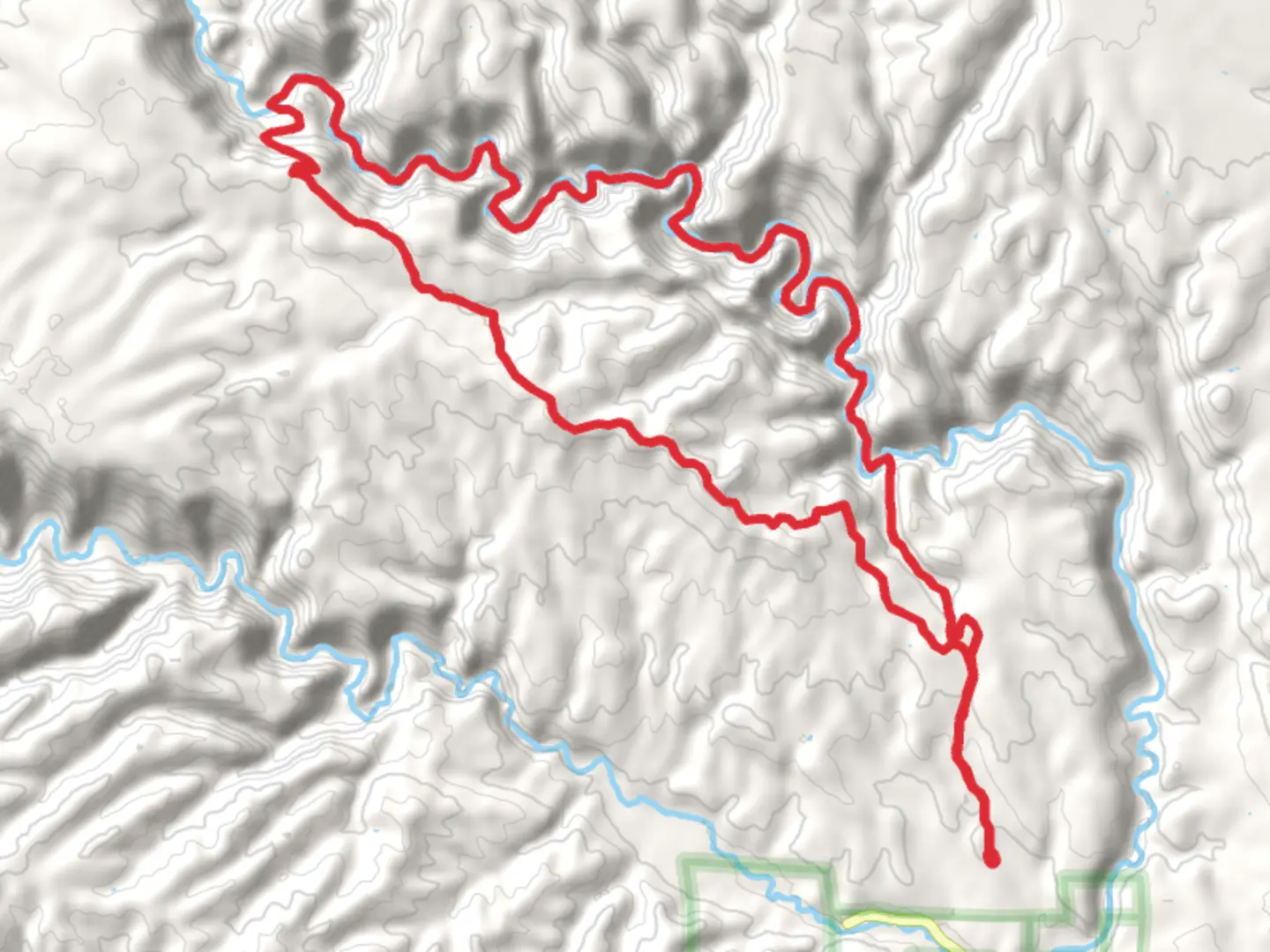 An image depicting the trail Big Bear Canyon Trail and CDT Loop and its surrounding area.