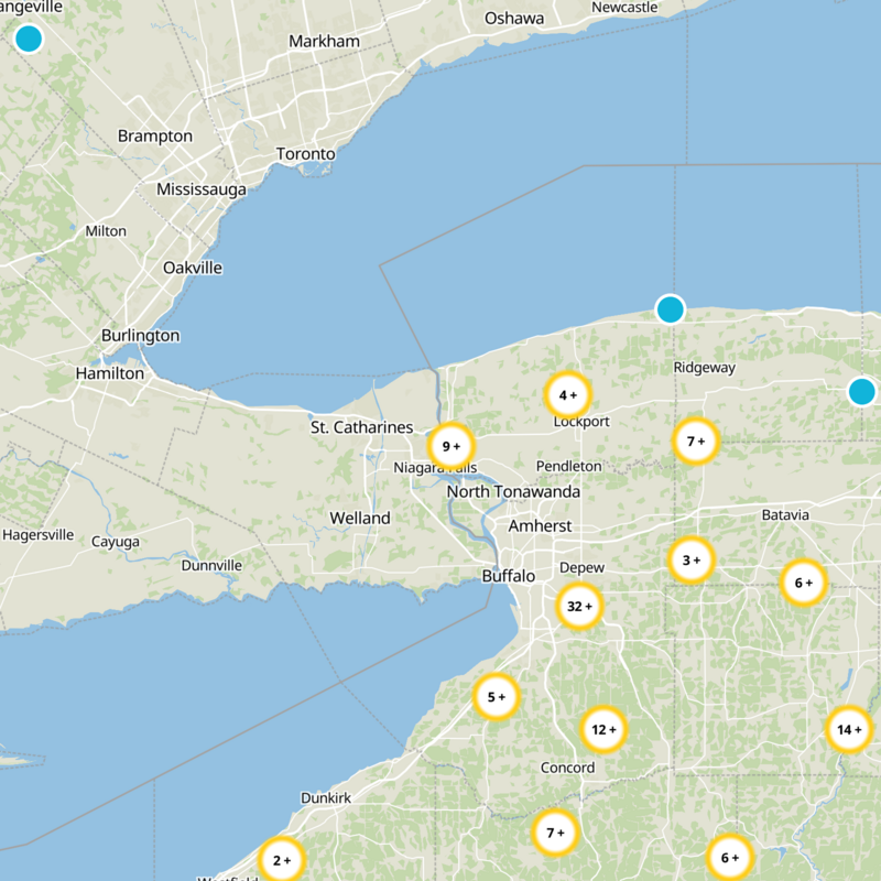 Niagara County Static Map