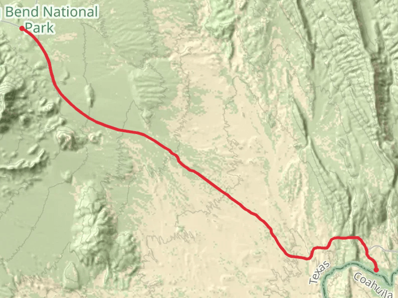 Panther Junction to Rio Grande Village