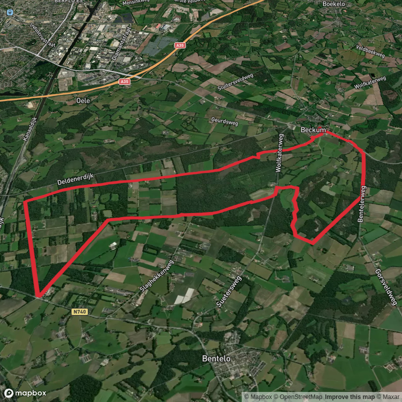 Oeler Weg, Nijlands Weg and Benteler Weg Loop