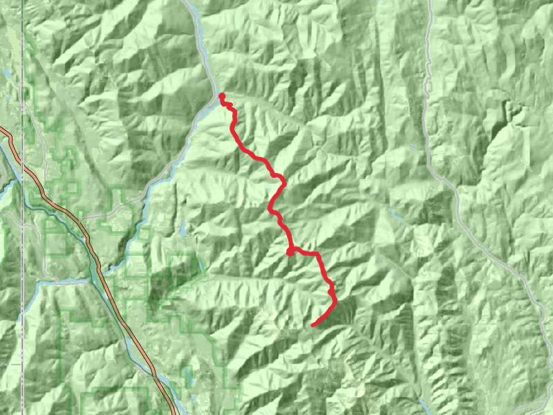 O'Brien Mountain via Skyline NRT- Skyline Ridge Trail
