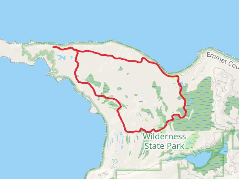 Swamp Line Road and Sturgeon Bay Trail Loop