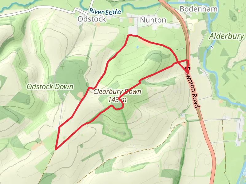 Clearbury Ring and Clearbury Down Loop