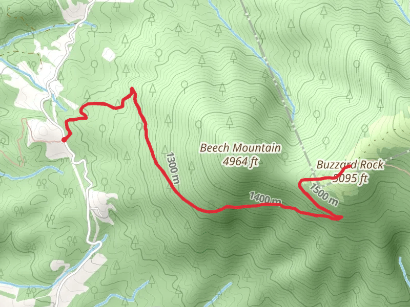 Buzzard Rock via Appalachian Trail