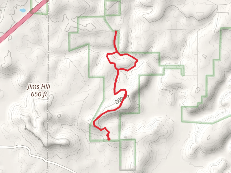 Cedar Bluff and River to River Trail