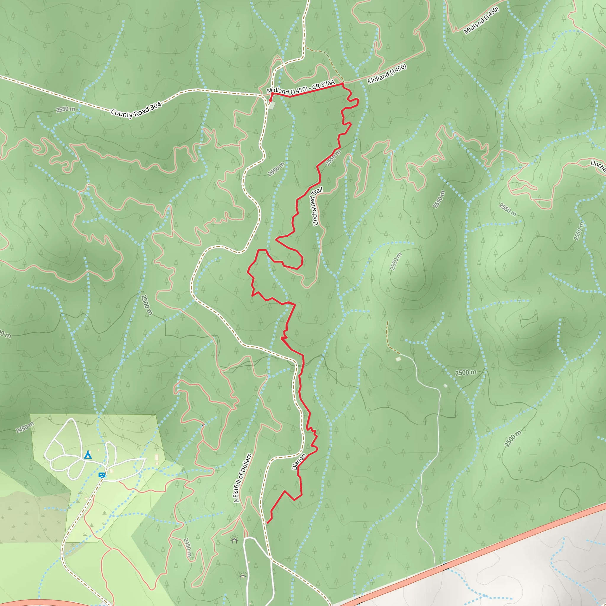 Django mobile static map