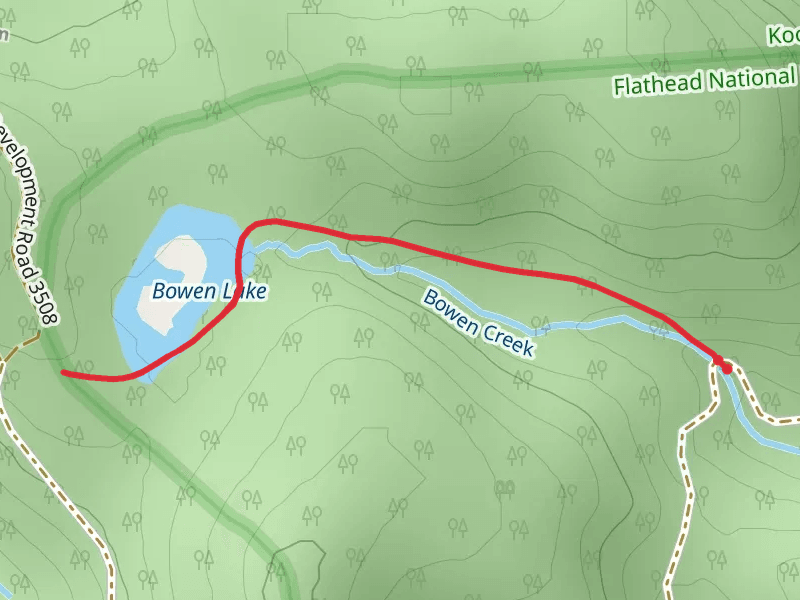 Bowen Lake Trail