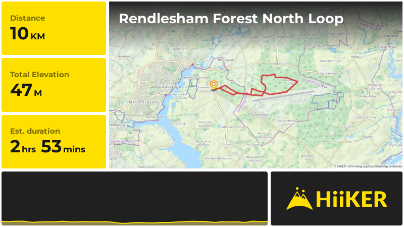 Rendlesham Forest North Loop | Suffolk | England