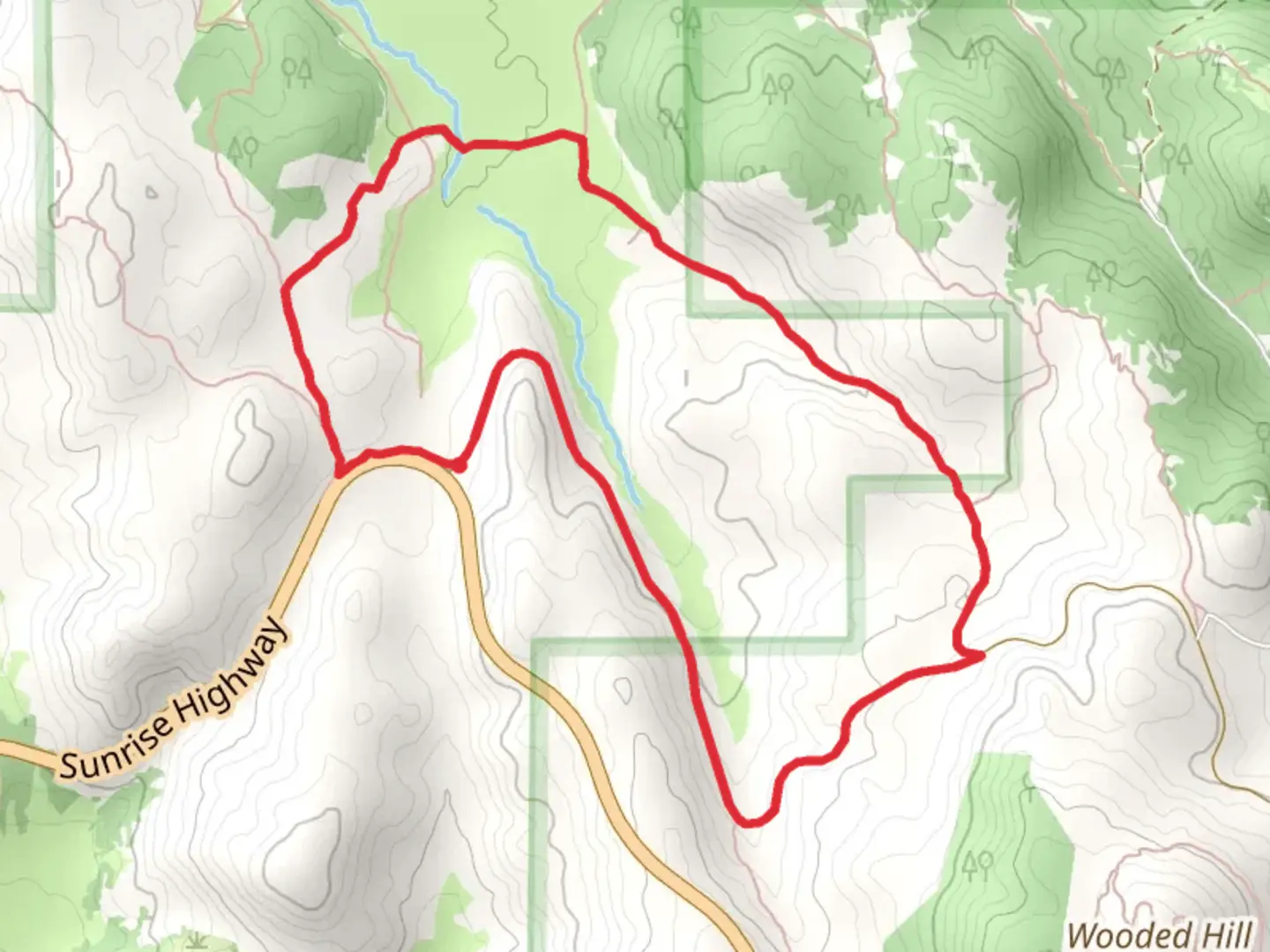 An image depicting the trail Kemp - Chico Ravine Loop Trail and its surrounding area.