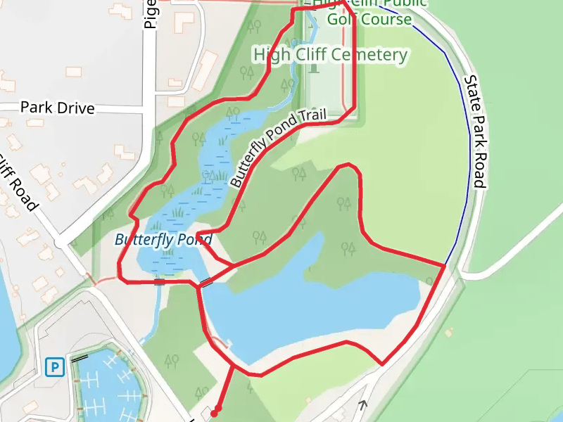 Butterfly Pond Loop Trail