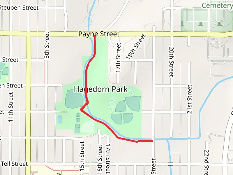 Hagedorn Park - Windy Creek Trail