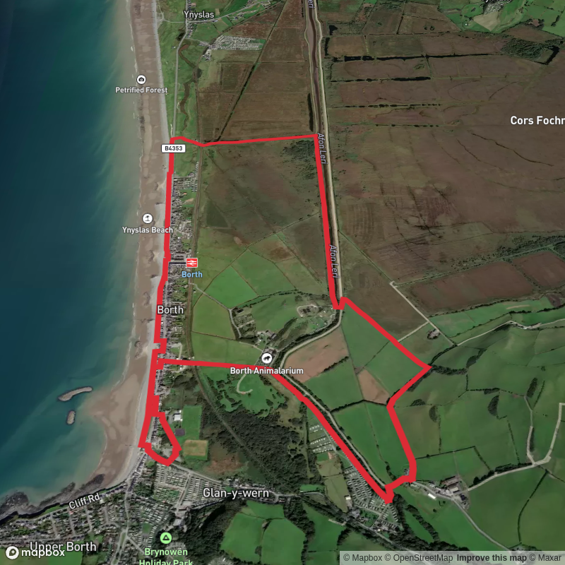 Hike from Morfa Borth