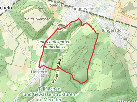 Suehrbach and Wehebach via Langerwehe Wanderrundweg