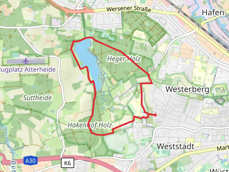 Heger Holz and Rubbenbruchsee Loop