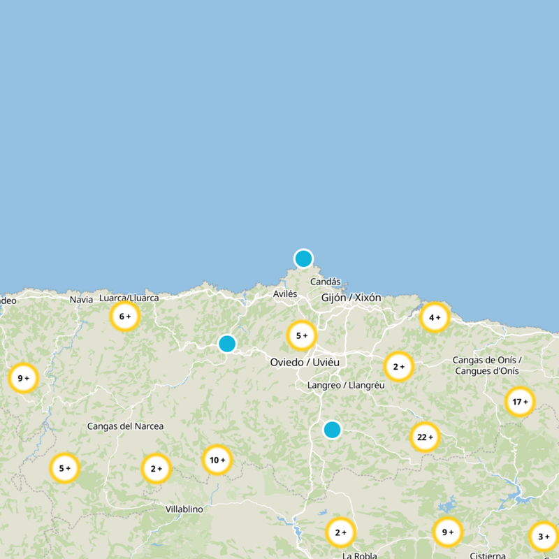 Gozón Static Map