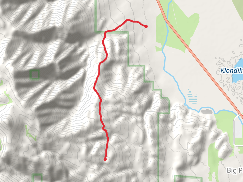 Shannon Canyon Stock Trail