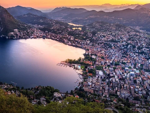 Capriasca to Lugano Paradiso Trail
